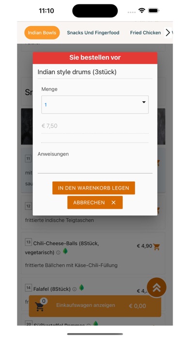Indian Style Rheinstetten Screenshot
