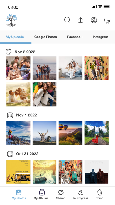 Share & Remember iPhone screenshot 1 - Photo & Video app