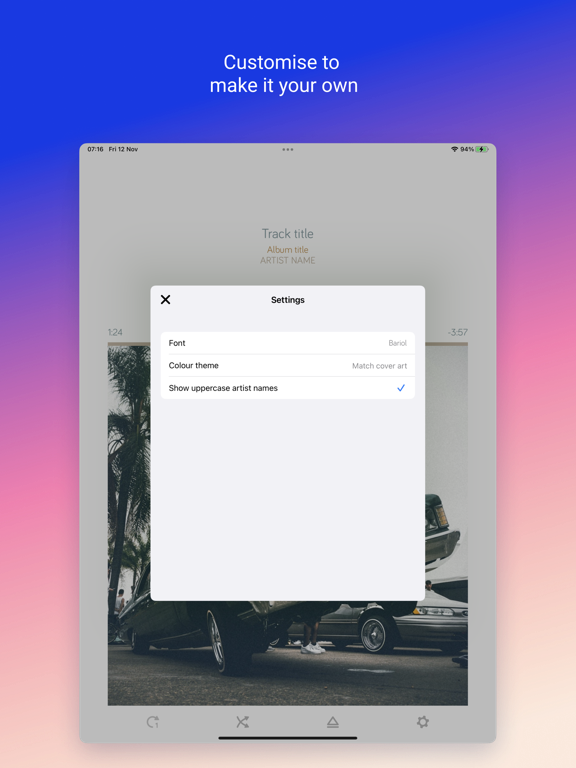 Screenshot #6 pour Simple Media Player for iPhone