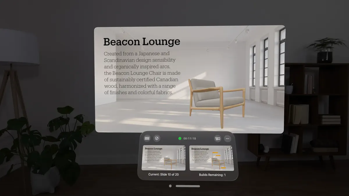 Keynote screenshot 2