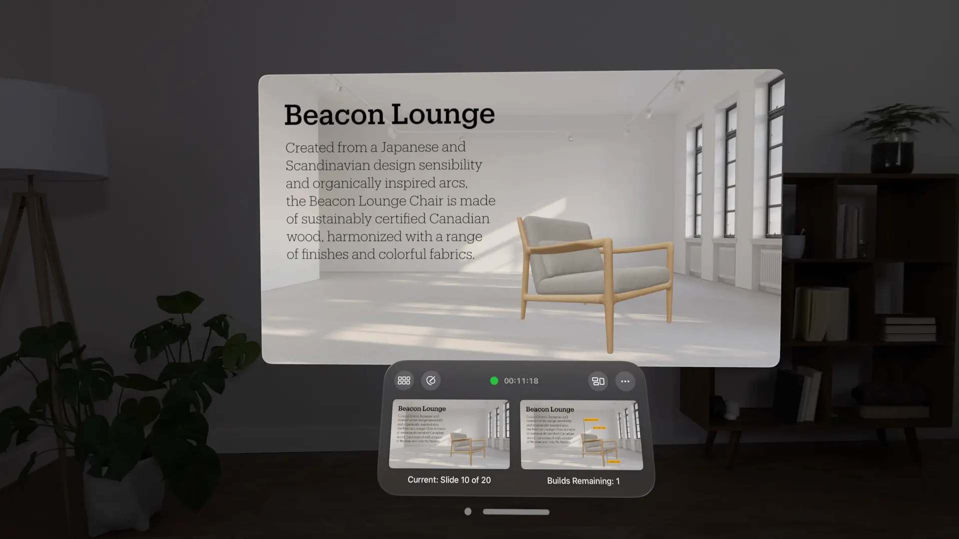 Keynote screenshot 2