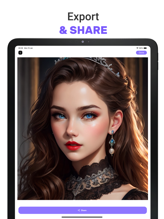 AI Art Generator © iPad screenshot 6 - Photo & Video app