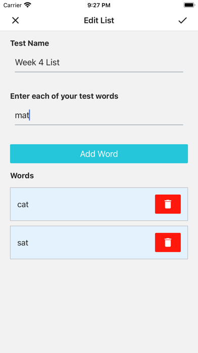 Australian Spelling Screenshot