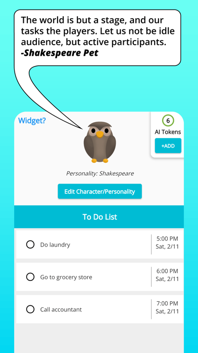 Productivity Pet Screenshot