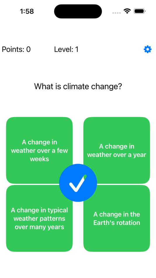 #1. Climate Challenge (iOS) 由: Mohammed Guller