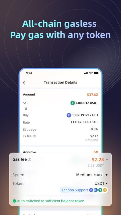 Echooo : Crypto AA Wallet&DeFi screenshot-6