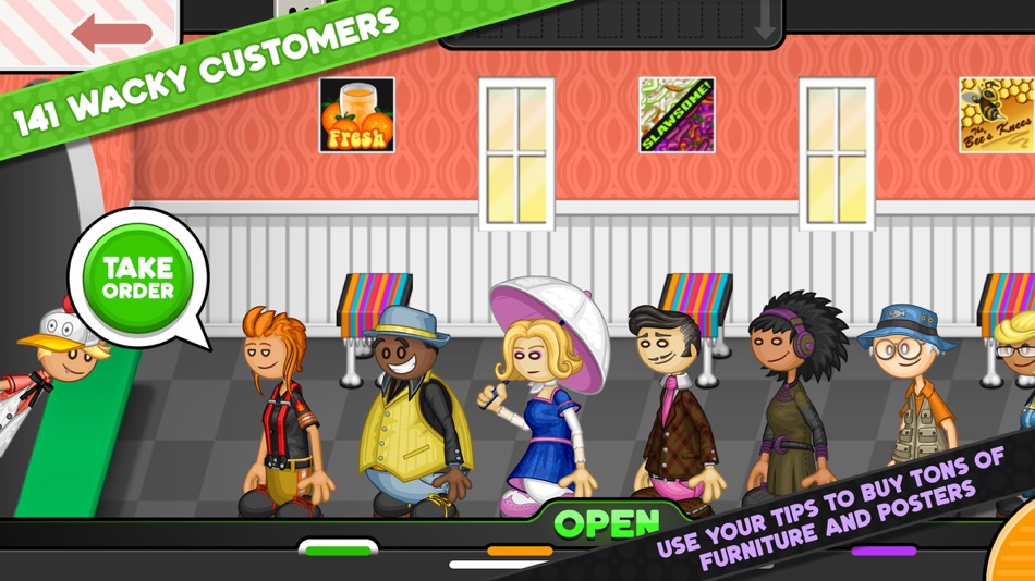 #2. Papa's Cluckeria To Go! (iOS) 由: Flipline Studios