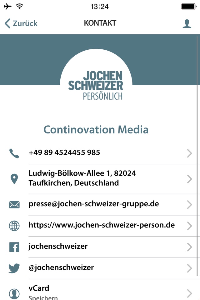 Jochen Schweizer Persönlich screenshot 3