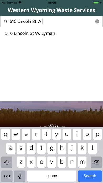 Western Wyoming Waste Services Screenshot