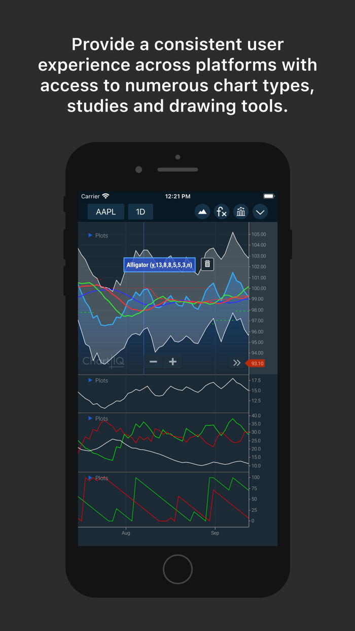 ChartIQ Analytical Simulator