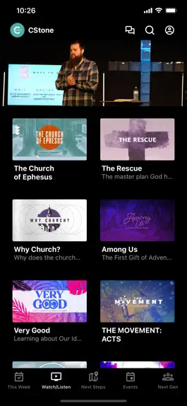 Game screenshot CStone Church apk