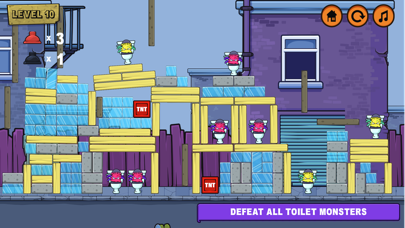 Angry Plunger: Toilet Monster Screenshot