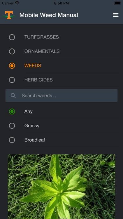 Mobile Weed Manual