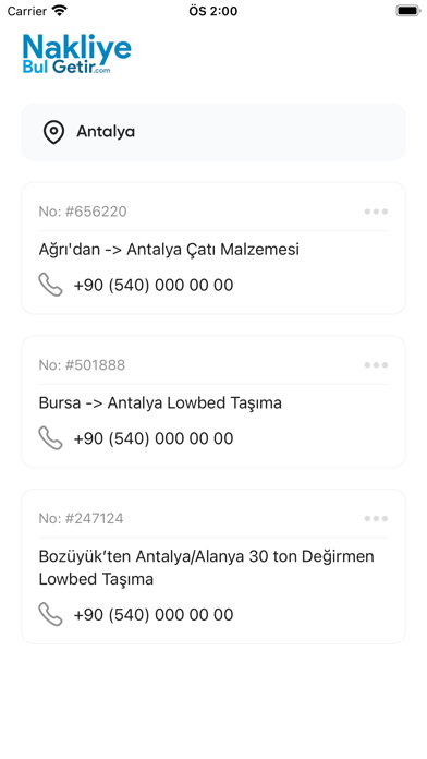 Nakliye Bul Getir Screenshot