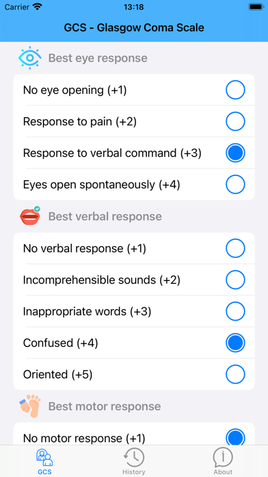 Glasgow Coma Scale - Calc | Apps | 148Apps