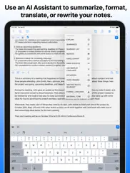 meeting notes with ai helper айпад изображения 4