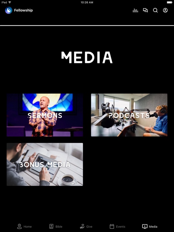 Fellowship Baptist iPad screenshot 3 - Education app