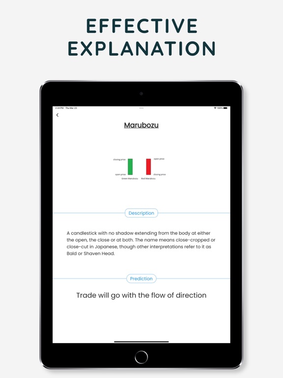 Candlestick Patterns : Learn iPad screenshot 5 - Education app