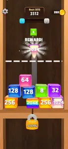 Jelly Cubes 2048: Puzzle Game screenshot #5 for iPhone