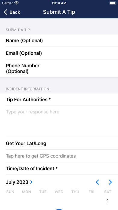 Elkhart County Sheriff IN Screenshot