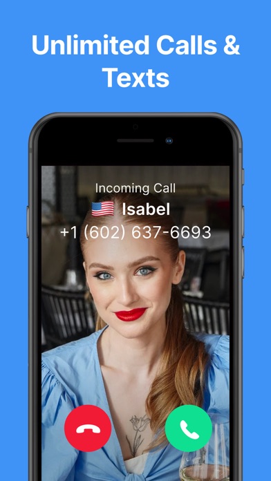 Second Phone Number - NumberX Screenshot