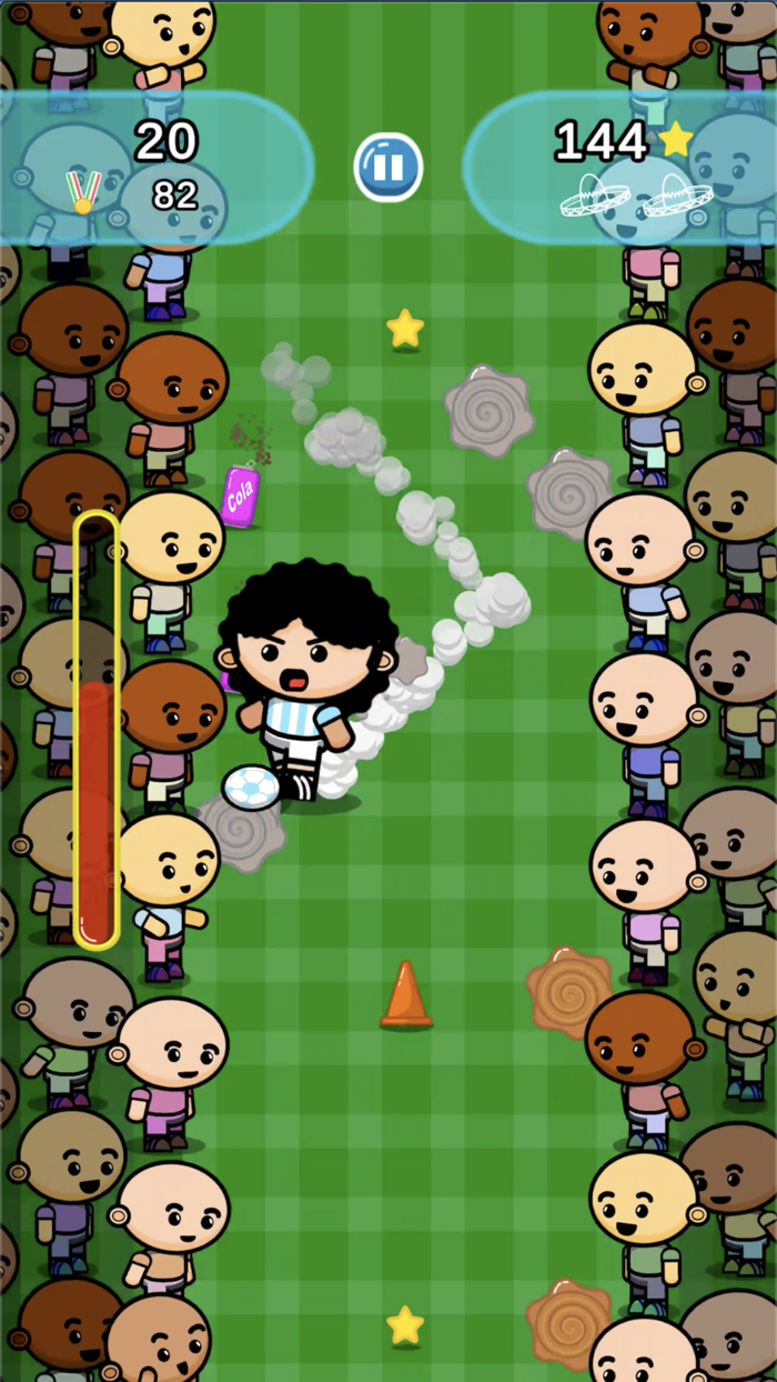 The Dribbler king of football