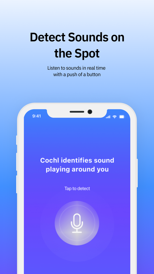 #3. Cochl.Sense Experience (iOS) 由: Cochl Inc