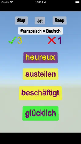 Game screenshot Egitir Deutsch Französisch app hack