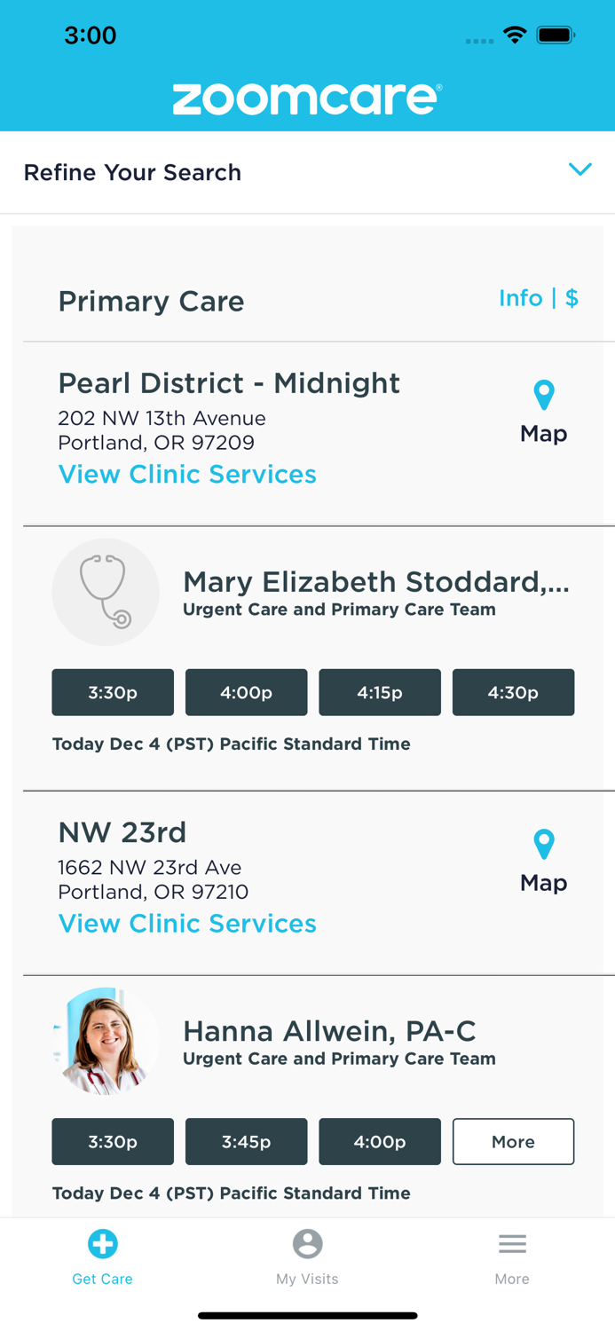 ZoomCare On-Demand Healthcare