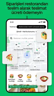 Uber Eats: Yemek Teslimatı iphone resimleri 4