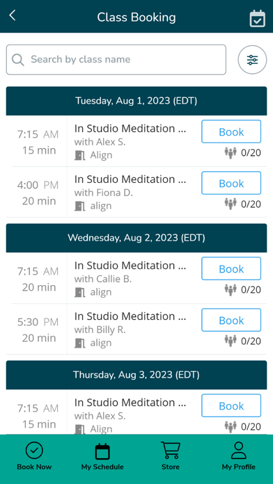 Sweat Power Yoga Screenshot
