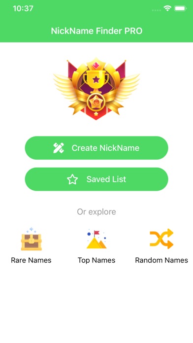 NickName - Special Characters Screenshot
