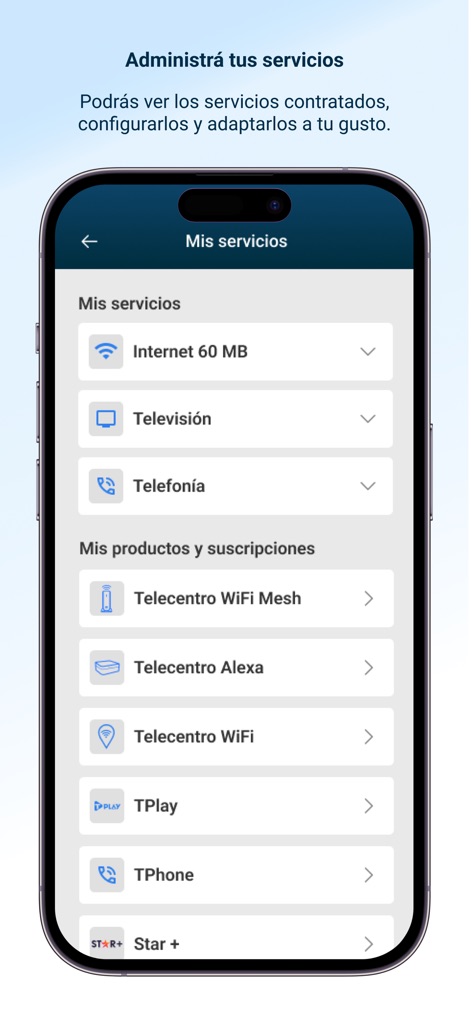 Telecentro Sucursal Virtual - telecentro-sucursal-virtual-manage-services
