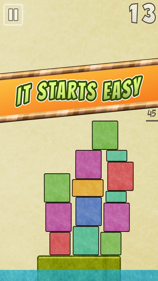 #4. Drop Stack Block Stacking Game (iOS) 来自: App Family AB