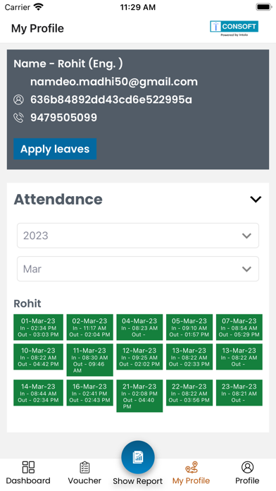 ConSoftApp Screenshot