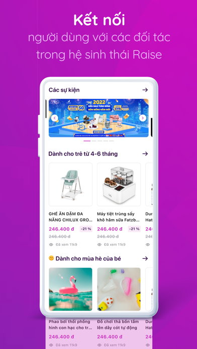 Raise - Trợ lý ảo cho Cha Mẹ Screenshot