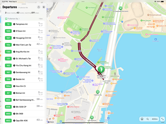 SG Bus Times + MRT Mapのおすすめ画像1