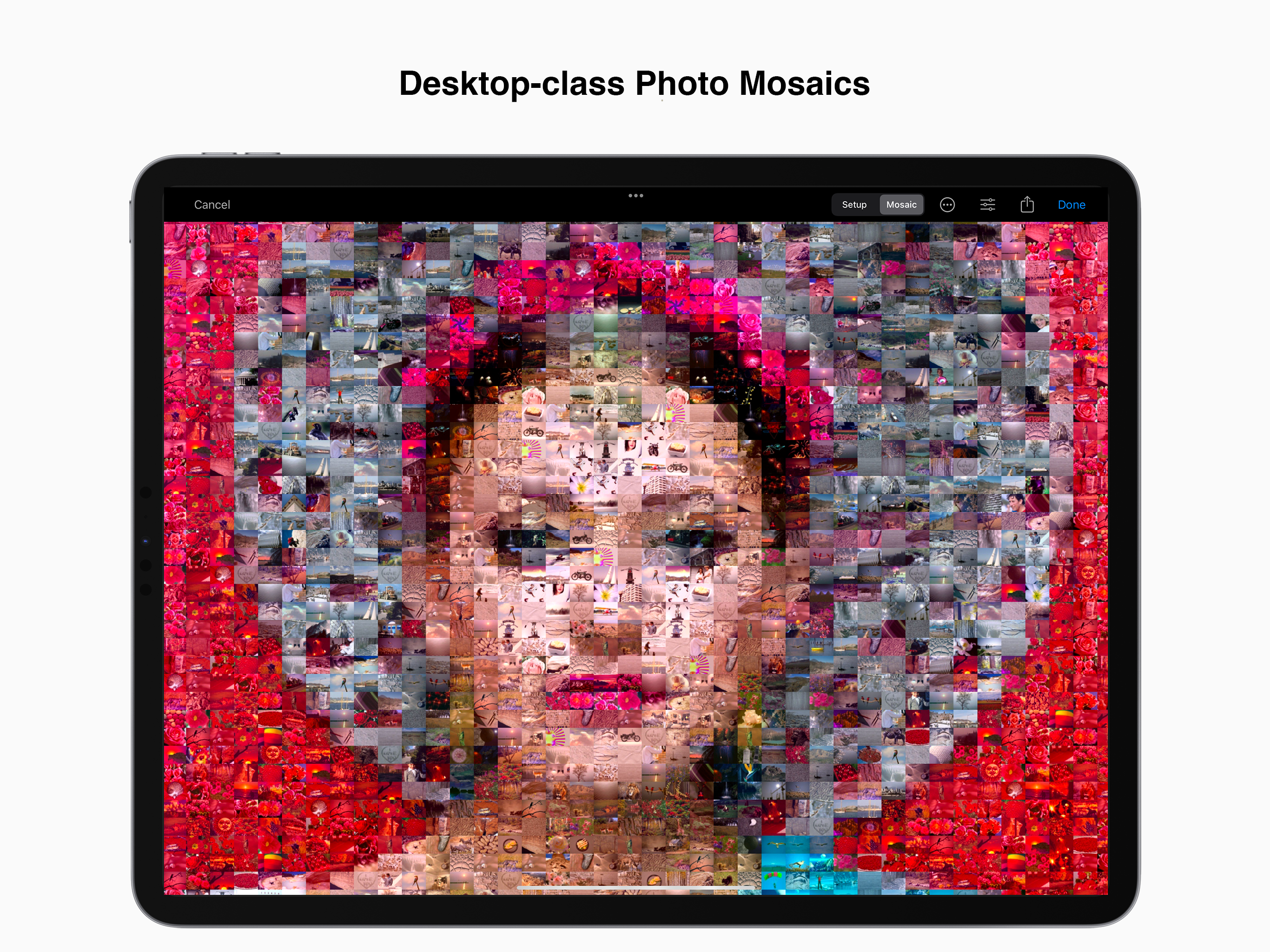 mosaicPro: Photo Mosaic App