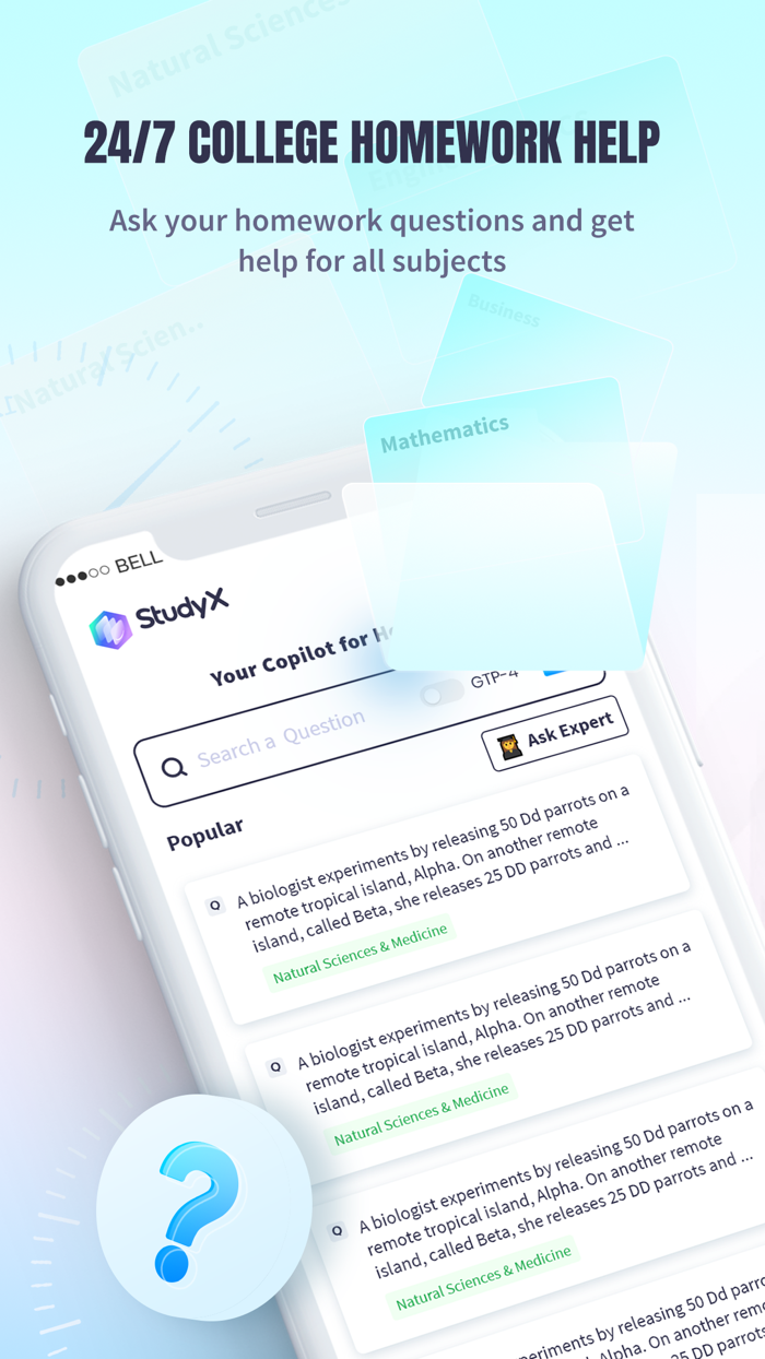 StudyX - Homework Help