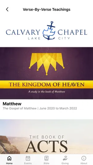 Calvary Chapel Lake City screenshot 2
