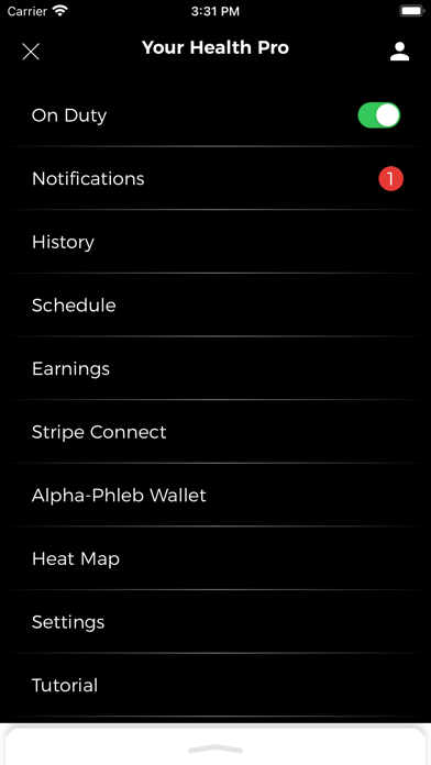 Your Health. Screenshot