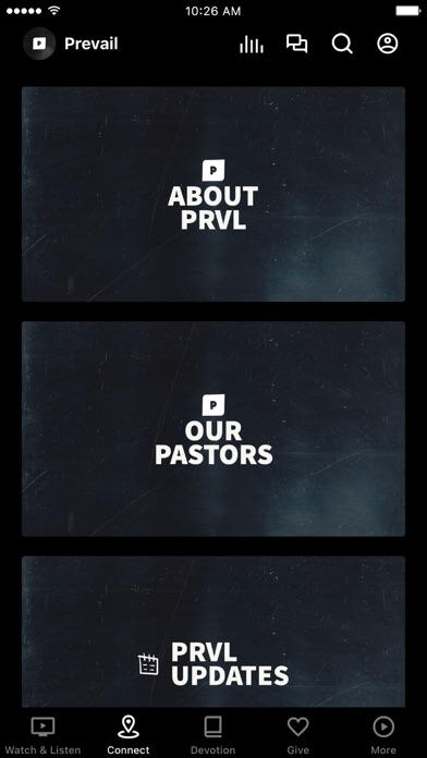 Prevail Church Screenshot