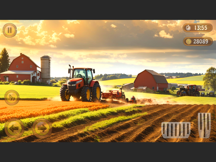 Tractor Farming Driving Games