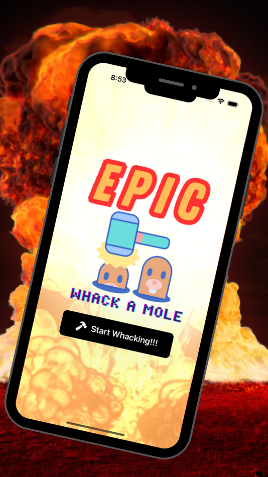 EPIC WHACK-A-MOLE - 1.5 - (iOS)