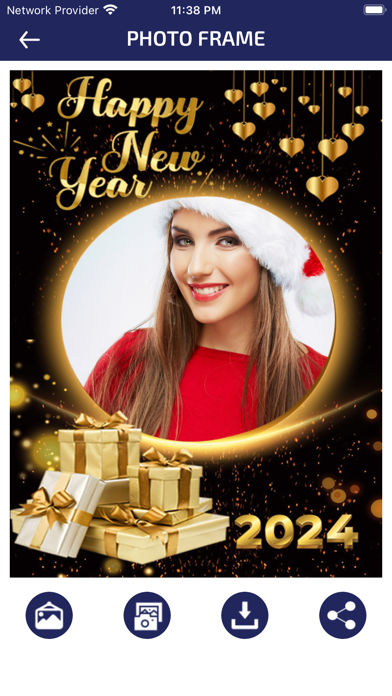 New Year Wishes & Cards Screenshot