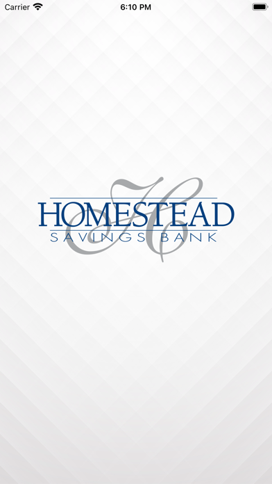 Homestead Savings Bank Screenshot