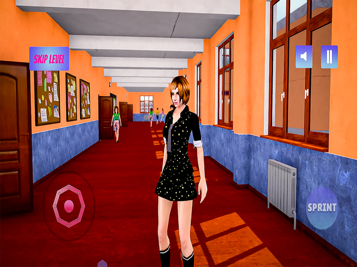 Anime School Girl Sim 3d