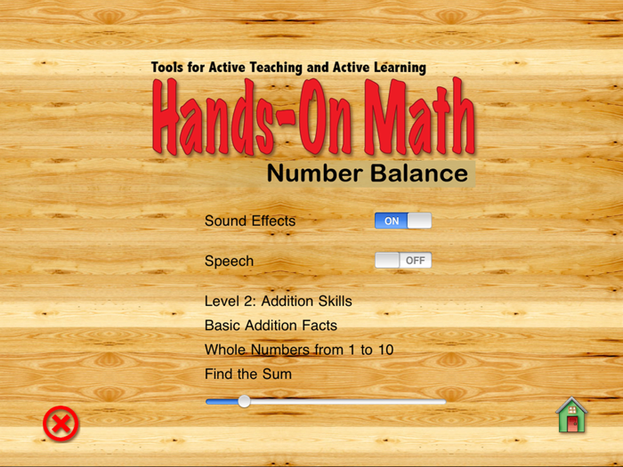 Hands-On Math Number Balance