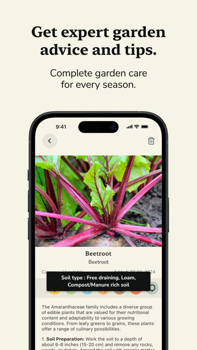 MyGardener Gardening Assistant Screenshot