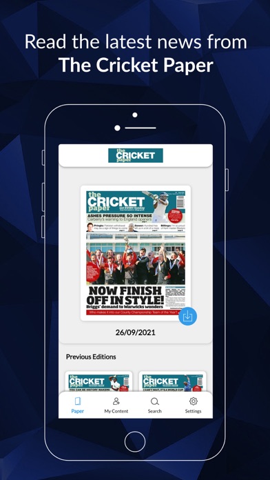 The Cricket Paper Screenshot